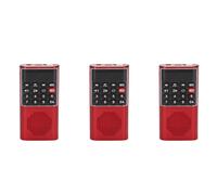 3X L-328 Mini Radio portátil de bolsillo FM con escaneo automático Reproductor de música Audio MP3