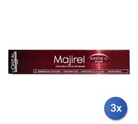 3X L’Oréal Paris Majirel 6.35 Rubio Oscuro Dorado Caoba 50 Ml