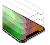 3x Lámina protectora para Apple iPhone XR Protector Vidrio templado
