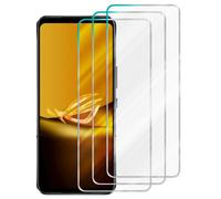 3x Lámina protectora para Asus ROG Phone 6 / 6D Protector Vidrio templado
