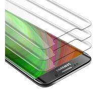 3x Lámina protectora para Samsung Galaxy S6 EDGE Protector Vidrio templado