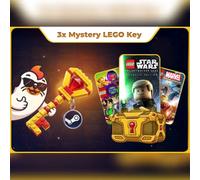 3x LEGO Mystery Steam Keys