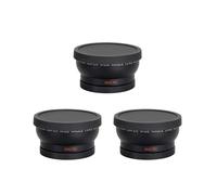 3X Lente de Conversor Gran Angular 0.45X 58mm con Accesorio de Primer Plano Macro para Rebel T6S, T6I, Sl1, T5, T5I, T4I, T3I, T3I, T1I,
