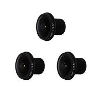 3X Lente HD Ojo de Pez CCTV 5MP 1.8mm M12 x 0.5 Montaje 1 / 2.5 F2.0 180 Grados para Camaras de Videovigilancia Lentes CCTV