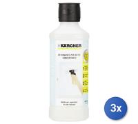 3X Limpiador De Cristales Concentrado 500 Ml. Kaercher