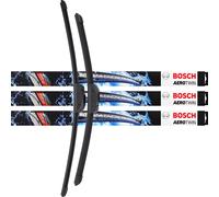 3X Limpiaparabrisas Hoja 3397118904 550Mm/475Mm AeroTwin Conjunto Bosch AR728S