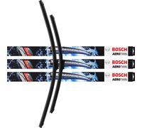 3X Limpiaparabrisas Hoja 3397118979 600Mm/475Mm AeroTwin Set BOSCH A979S