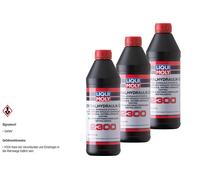 3x Liqui Moly 1L Aceite Hidráulico Central 2300 Mineral para MB 343.0 3665