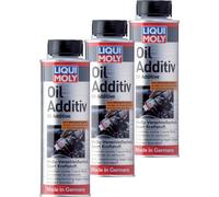 3x Liqui Moly 200ml Oil Aditivo Aceite MoS2 Protección contra Desgaste de 1012