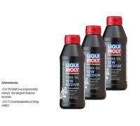 3X Liqui Moly 500Ml Aceite Motor De Horquilla 10W Medium
