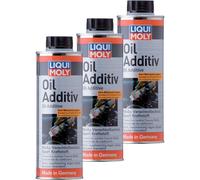 3x Liqui Moly 500ml Oil Aditivo Aceite MoS2 Protección contra Desgaste de 1012