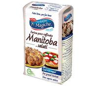 3X Lo conte Le Farine magiche Salati Farina Manitoba 1kg Harina para hornear pizza