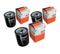 3x MAHLE Filtro de Aceite OC 93 Oil para Opel Kadett E Combo 38_ 48_ Rover