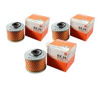 3x MAHLE Filtro de Combustible KX 34 Fuel Filtro para Lamborghini Espada Jarama