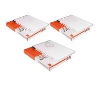 3x MAHLE Filtro Habitáculo Aire de Polen LA 135 para Citroën Xsara