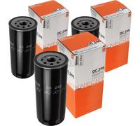 3x MAHLE / KNECHT Filtro De Aceite OC 246