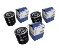 3x MAHLE / KNECHT Filtro De Aceite OC 485