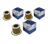 3x MAHLE / KNECHT Filtro De Aceite OX 414D2