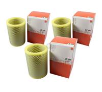 3x MAHLE KNECHT Filtro de Aire LX 136 Nuevo