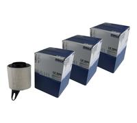 3x MAHLE / KNECHT Filtro De Aire LX 1650