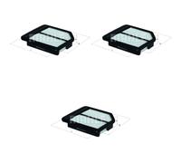 3x MAHLE / KNECHT Filtro De Aire LX 2123