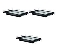 3x MAHLE / KNECHT Filtro De Aire LX 2649
