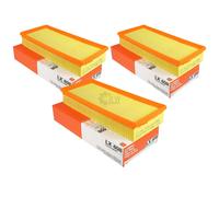 3x MAHLE / KNECHT Filtro De Aire LX 408