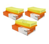 3X MAHLE / KNECHT Filtro De Aire LX 494 Para BMW 7 Series E38