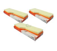 3x MAHLE / KNECHT Filtro De Aire LX 582/1