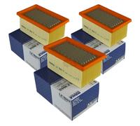 3x MAHLE / KNECHT Filtro De Aire LX 984/2
