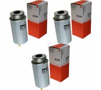 3x MAHLE / Knecht Filtro de Combustible KC 223 Fuel Filtro