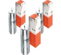 3x MAHLE / Knecht Filtro de Combustible KL 35 Fuel Filtro