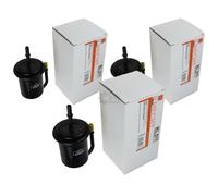 3x MAHLE / Knecht Filtro de Combustible KL 517 Fuel Filtro para Mazda MX-5 II Nb