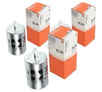 3x MAHLE / Knecht Filtro de Combustible KL 86 Fuel Filtro