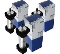 3x MAHLE / Knecht Filtro de Combustible KL 916 Fuel Filtro