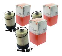 3x MAHLE / Knecht Filtro de Combustible KX 338 / 22d Fuel Filtro
