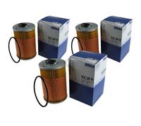 3x MAHLE / Knecht Filtro de Combustible KX 36d Fuel Filtro