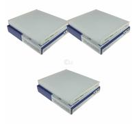 3x MAHLE / Knecht Filtro Habitáculo Aire Habitáculo Filtro de Polen LA 343