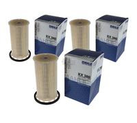 3x MAHLE / Knecht KX 386 Filtro de Combustible Fuel Filtro