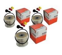 3x MAHLE / Knecht KX 85d Filtro de Combustible Filtro Fuel