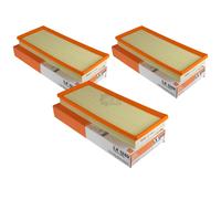 3x MAHLE / KNECHT LX 1249 Filtro De Aire