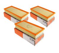 3x MAHLE / KNECHT LX 1295 Filtro De Aire