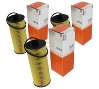 3x MAHLE / KNECHT OX 155D Filtro De Aceite