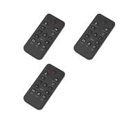 3X Mando una Distancia Inalámbrico para Controlador de Reproductor de Sistema de Audio Cinema SB150, Negro