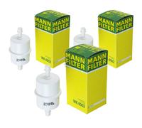 3X MANN-FILTER Filtro de Combustible para Iveco Daily III Bus Plataforma /