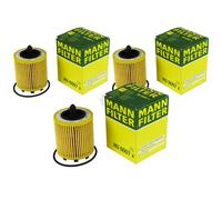 3X MANN-FILTER Filtro para Chevrolet Malibu V300 2.4 HHR C100 C140 4WD Saab