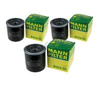 3X MANN-FILTER Filtro para Rover 200 Coupé XW 216 Hatchback Rh 620 Si 618