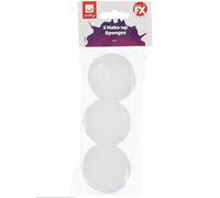 3X Maquillaje Esponjas Pintura Facial Aplicadores Disfraz Pintura Accesorio