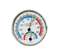ＡＷＨＡＯ 3x Medidor de Temperatura de Humedad Analógico Medidor Materiales Resistentes Al Calor de Control de Clima Ambiental Higrómetro para Taller