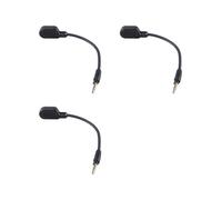3X Micrófono de Repuesto para Juegos de 3,5 mm para Auriculares para Juegos HyperX Cloud 3 III